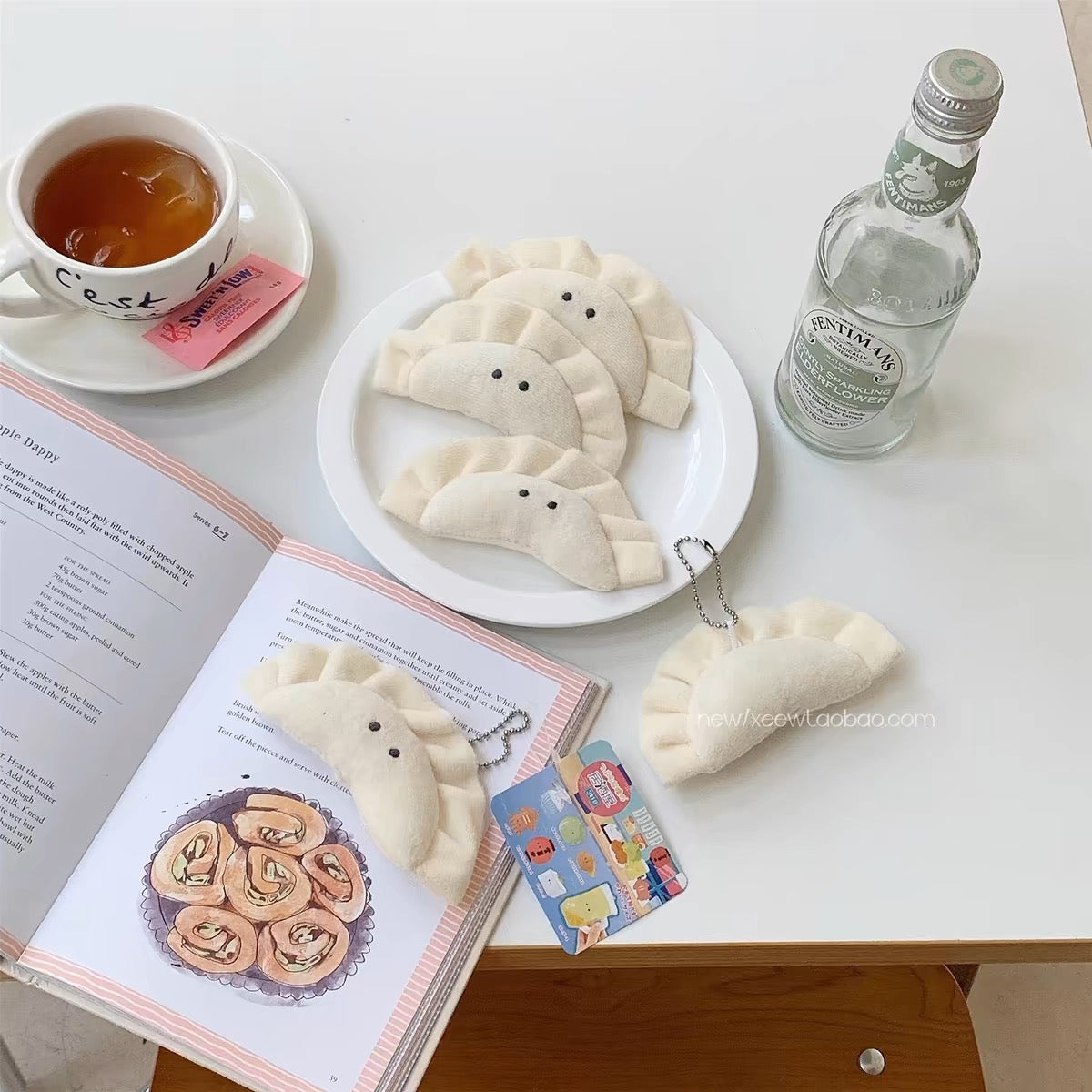 Soft Dumplings Plush Pendant