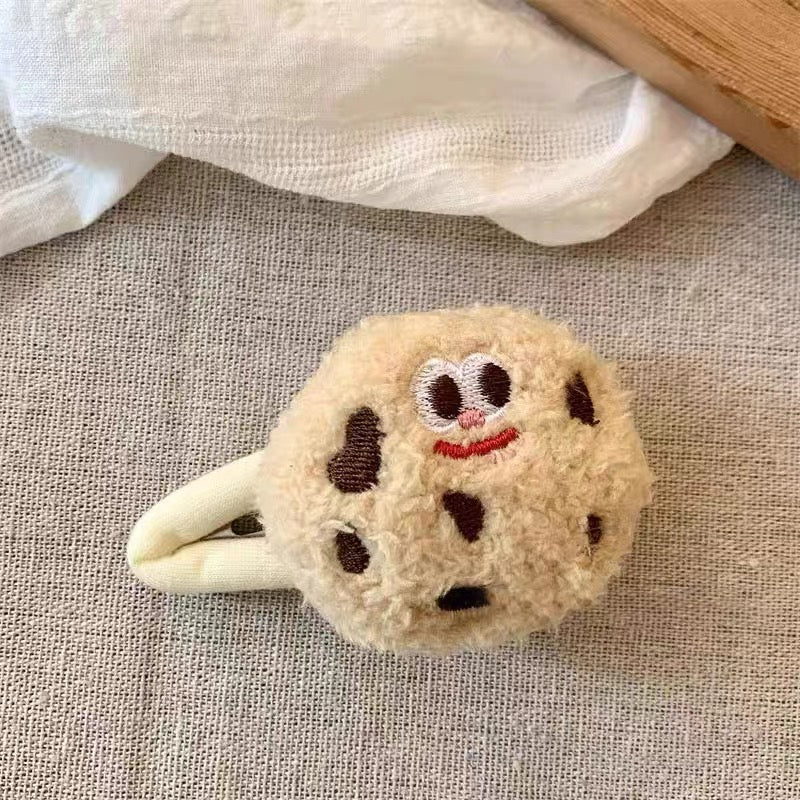 Plush Funny Cookie Clip