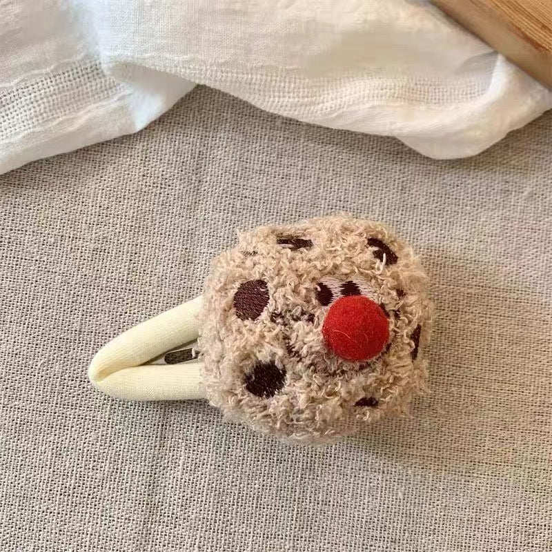 Plush Funny Cookie Clip