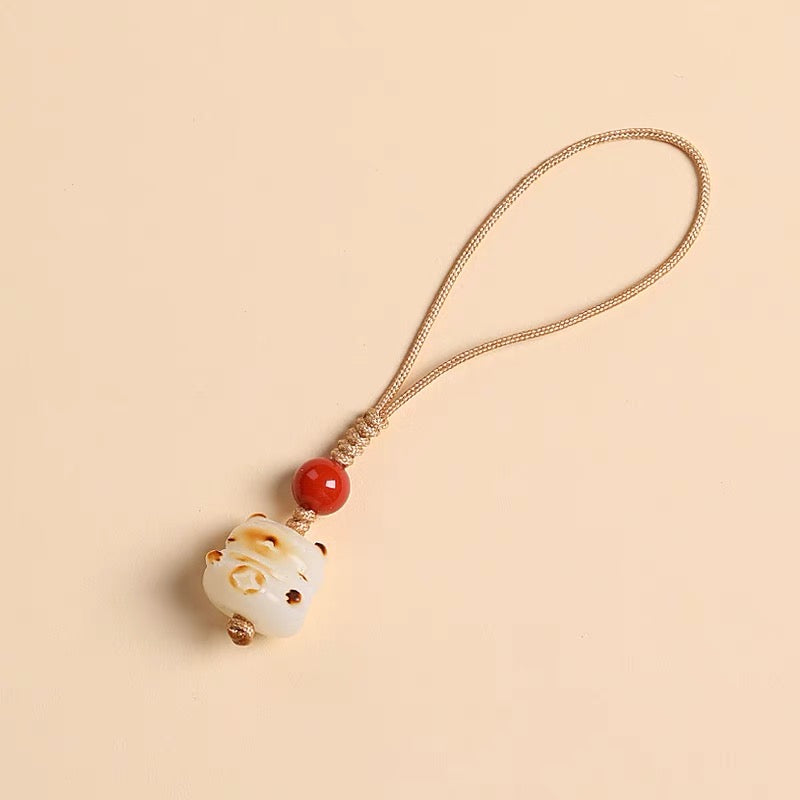 Lucky Cat Phone Charm