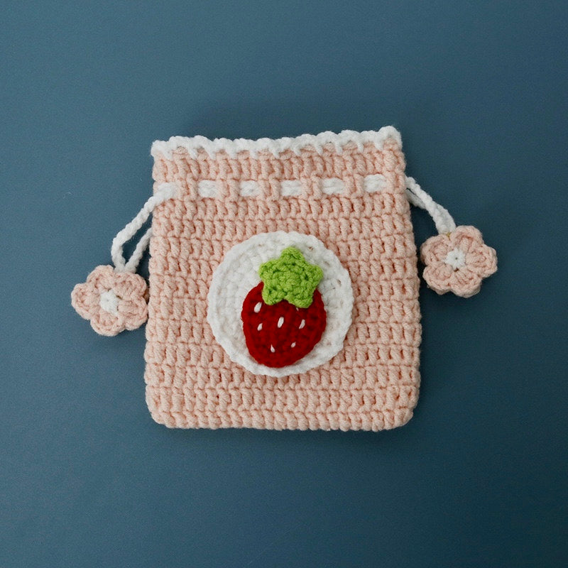 Handmade Drawstring Wallet/Purse