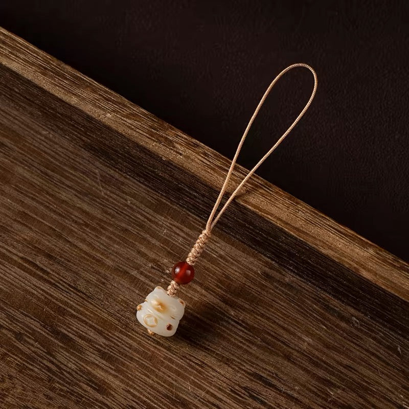 Lucky Cat Phone Charm