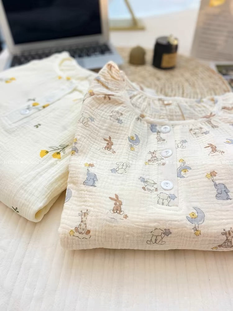 Baby Cotton Animal World Pajama