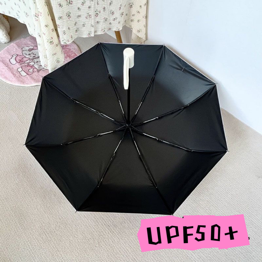 Matcha Puppy Automatic Waterproof Anti-UV Umbrella