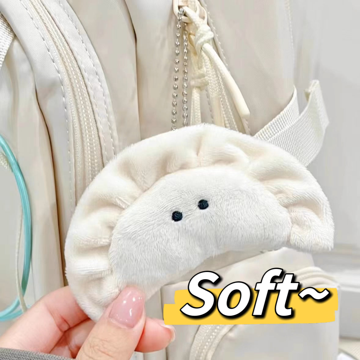 Soft Dumplings Plush Pendant