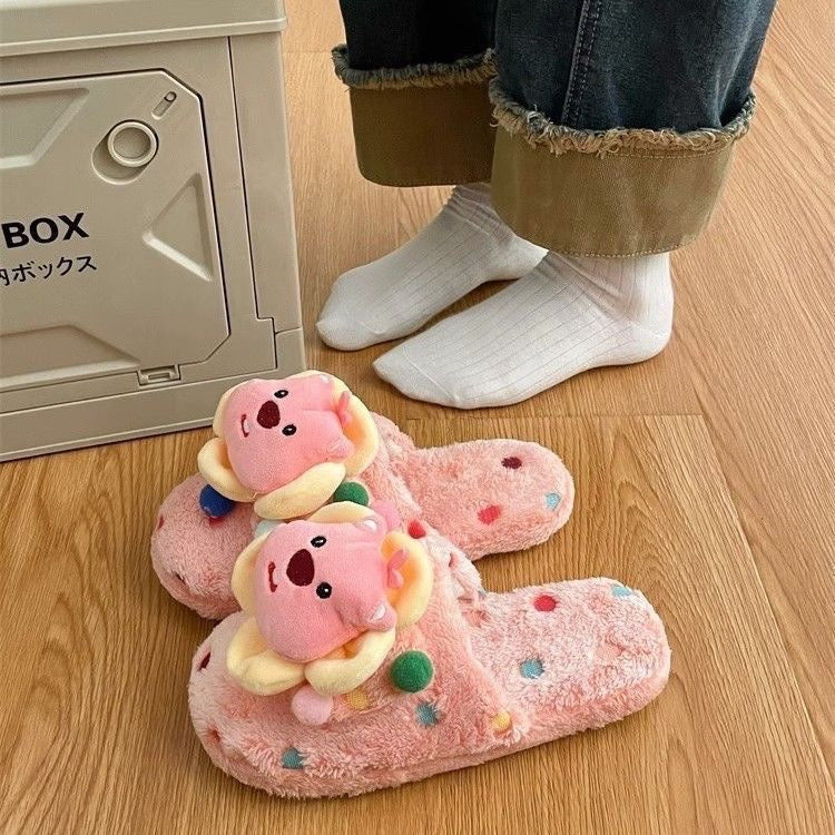 Loopy Plush Slippers