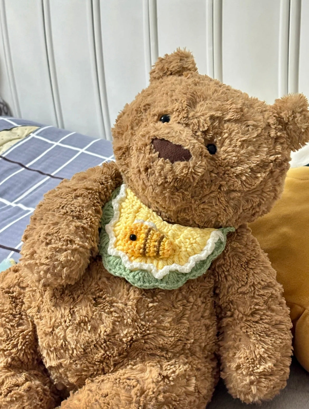 Garden Bee Collar for jellycat Bartholomew Bear