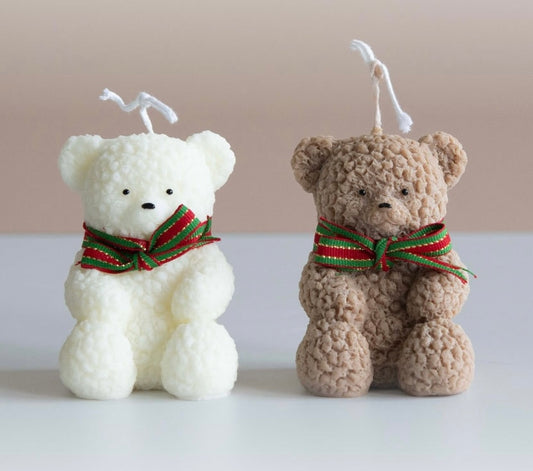 Handmade Cute Bear Set Scented Candle