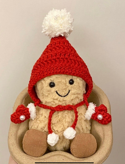 Little Red Riding Hood for Jellycat Amuseable Peanut