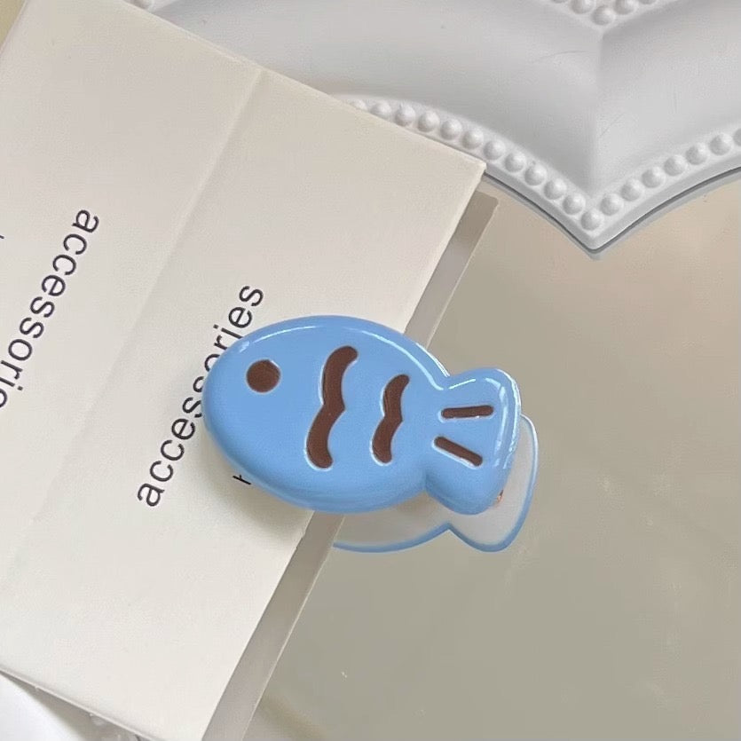 Candy Colored Crocodile Clip, Sweet&Lovely Small Fish Hair Pin