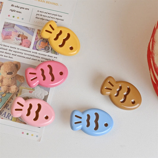 Candy Colored Crocodile Clip, Sweet&Lovely Small Fish Hair Pin