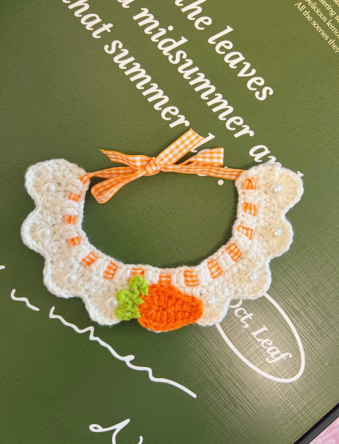 Carrot Collar for jellycat Bartholomew Bear