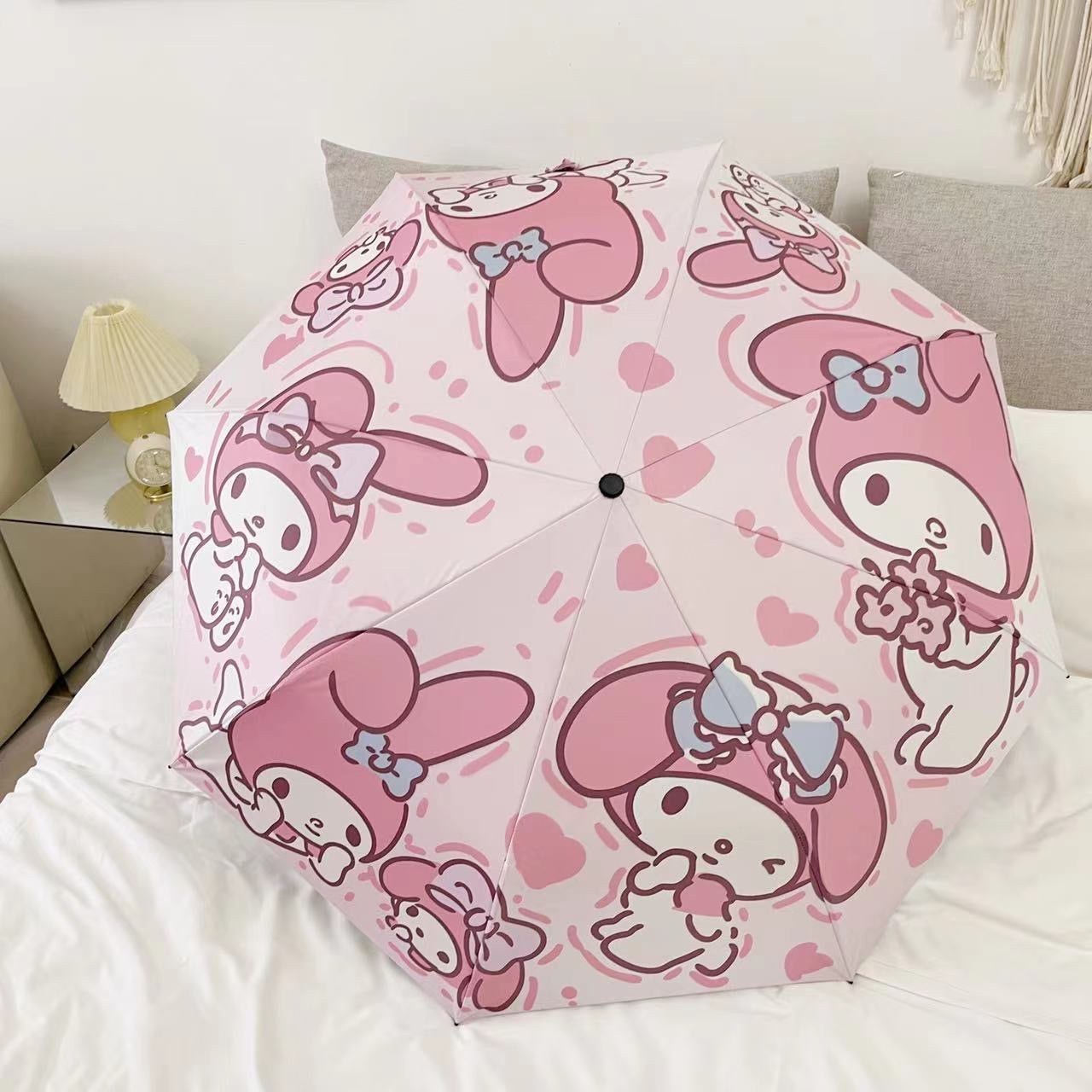 My Melody Automatic Waterproof Anti-UV Umbrella