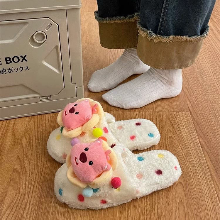 Loopy Plush Slippers