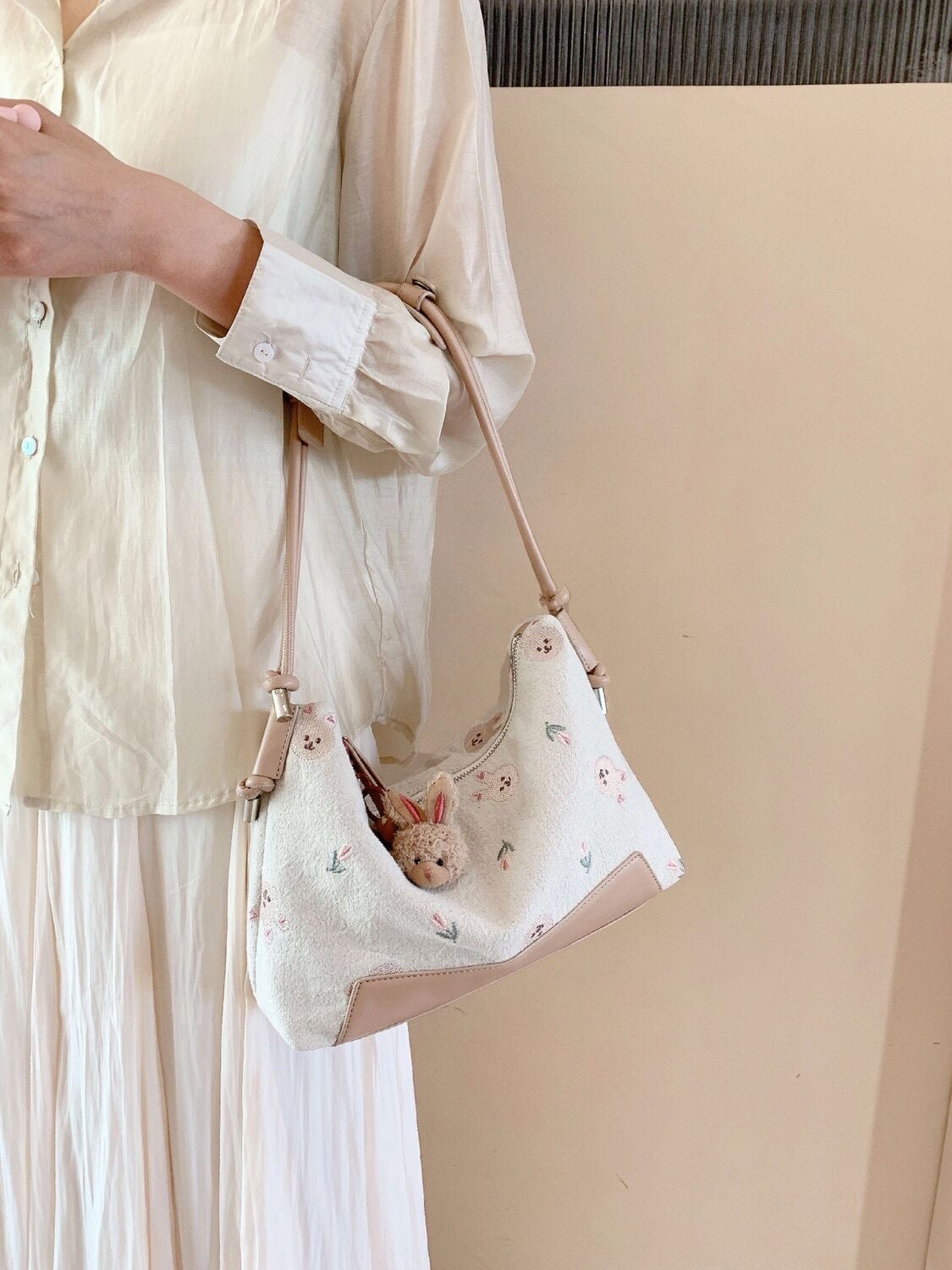 Bunny Garden Shoulder Bag
