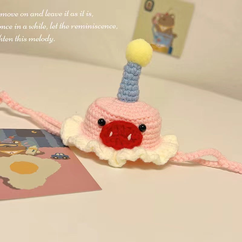 Pink Piggy Birthday Hat&Collar
