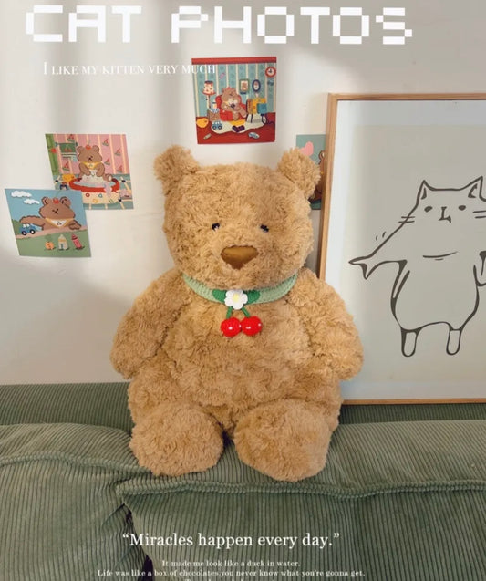 Cherry Collar for jellycat Bartholomew Bear