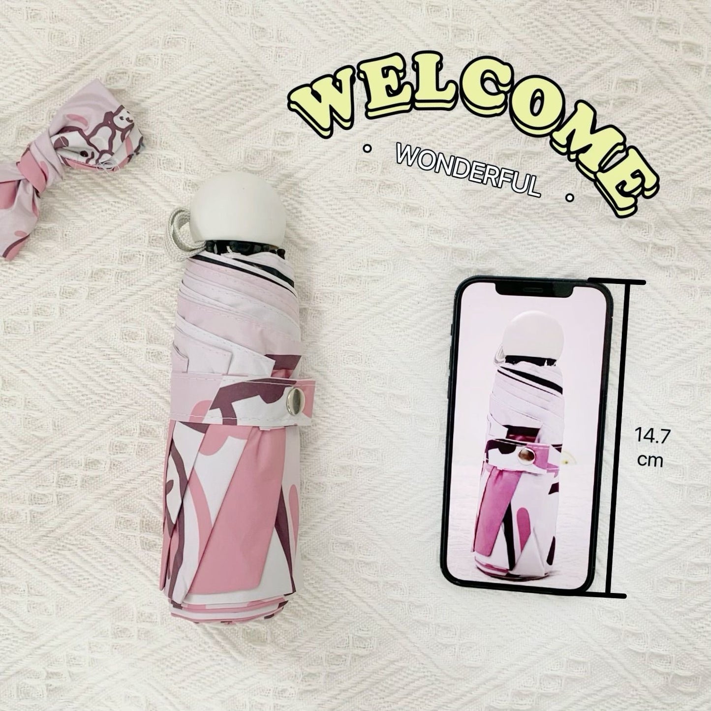 My Melody Automatic Waterproof Anti-UV Umbrella