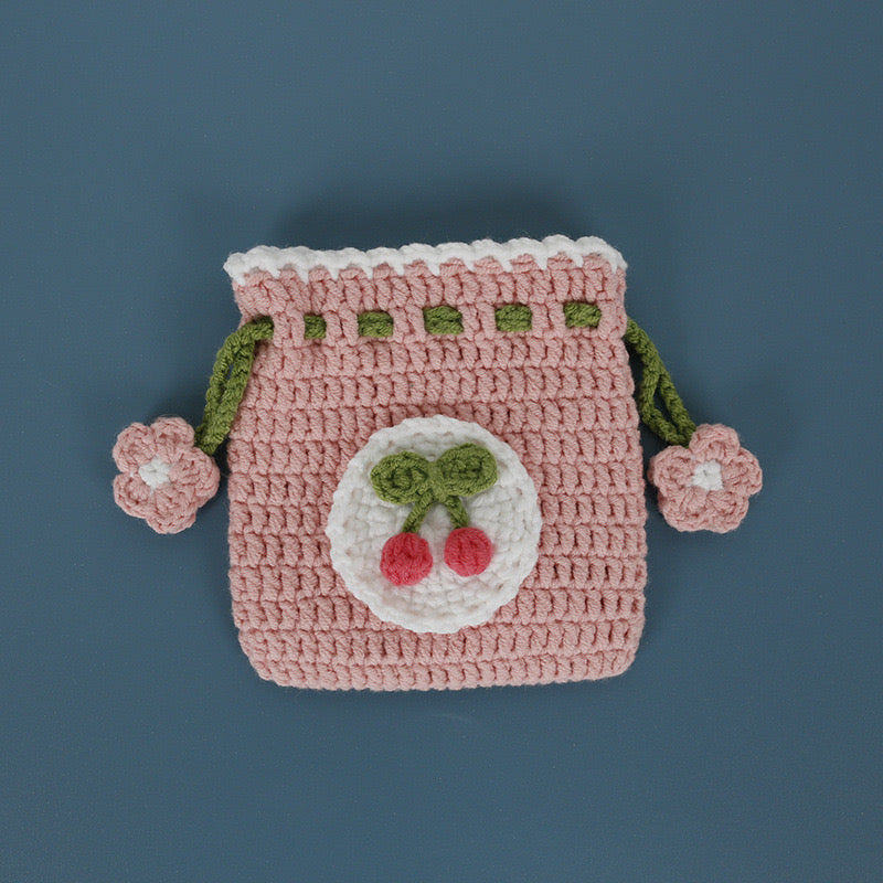 Handmade Drawstring Wallet/Purse