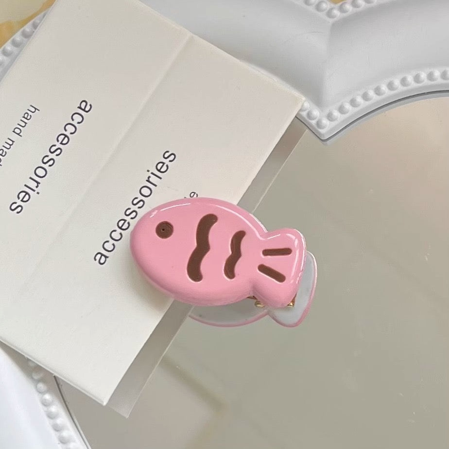 Candy Colored Crocodile Clip, Sweet&Lovely Small Fish Hair Pin