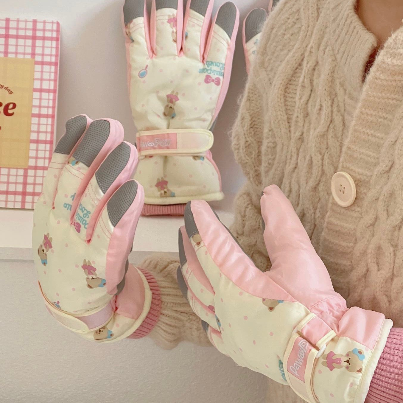 Mikko Windproof Ski Gloves