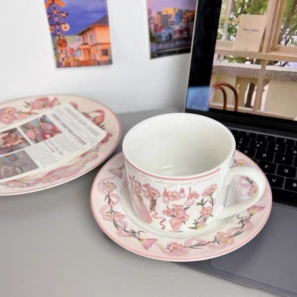 Vintage Fairy: Tea Cup and Saucer Set