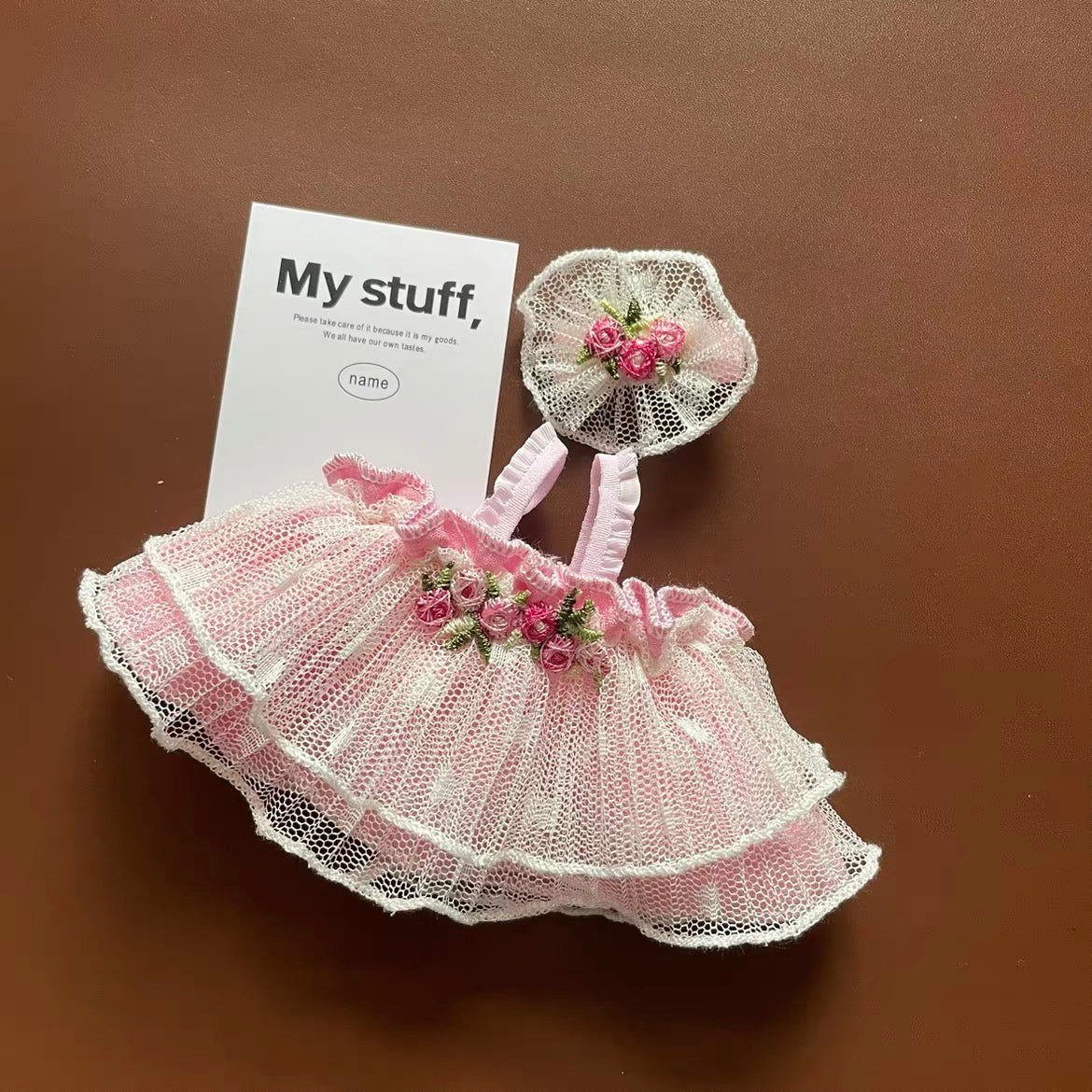 Fleur Princess Lace Skirt for Jellycat Yummy Series