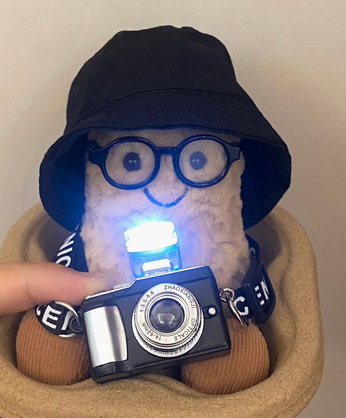 Photographer Suit for Jellycat Peanut
