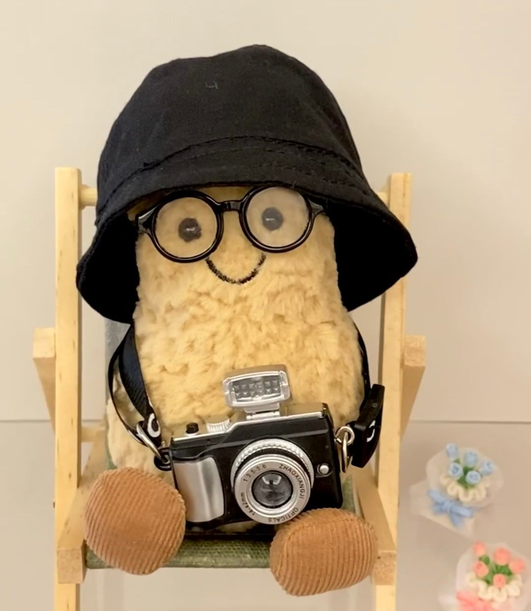 Photographer Suit for Jellycat Peanut
