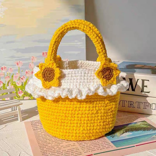 Handmade Sunflower Handbag