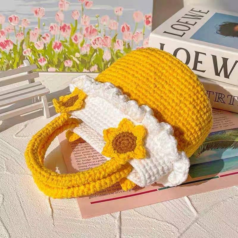 Handmade Sunflower Handbag