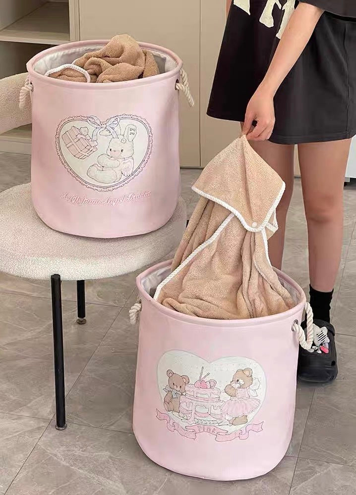 Canvas Laundry/ Storage Basket