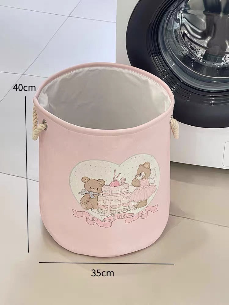 Canvas Laundry/ Storage Basket