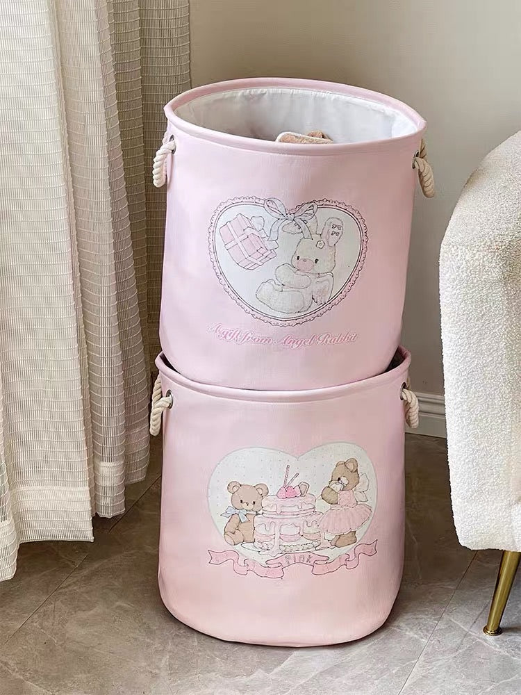 Canvas Laundry/ Storage Basket
