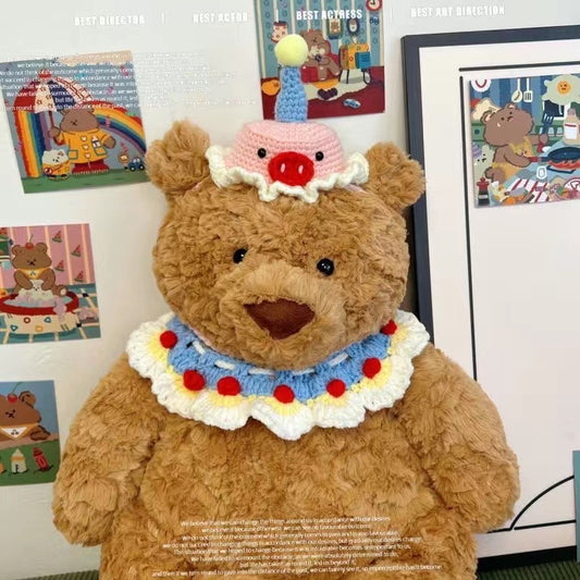 Birthday Hat&Collar jellycat Bartholomew Bear